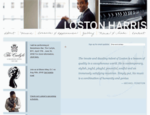 Tablet Screenshot of lostonharris.com